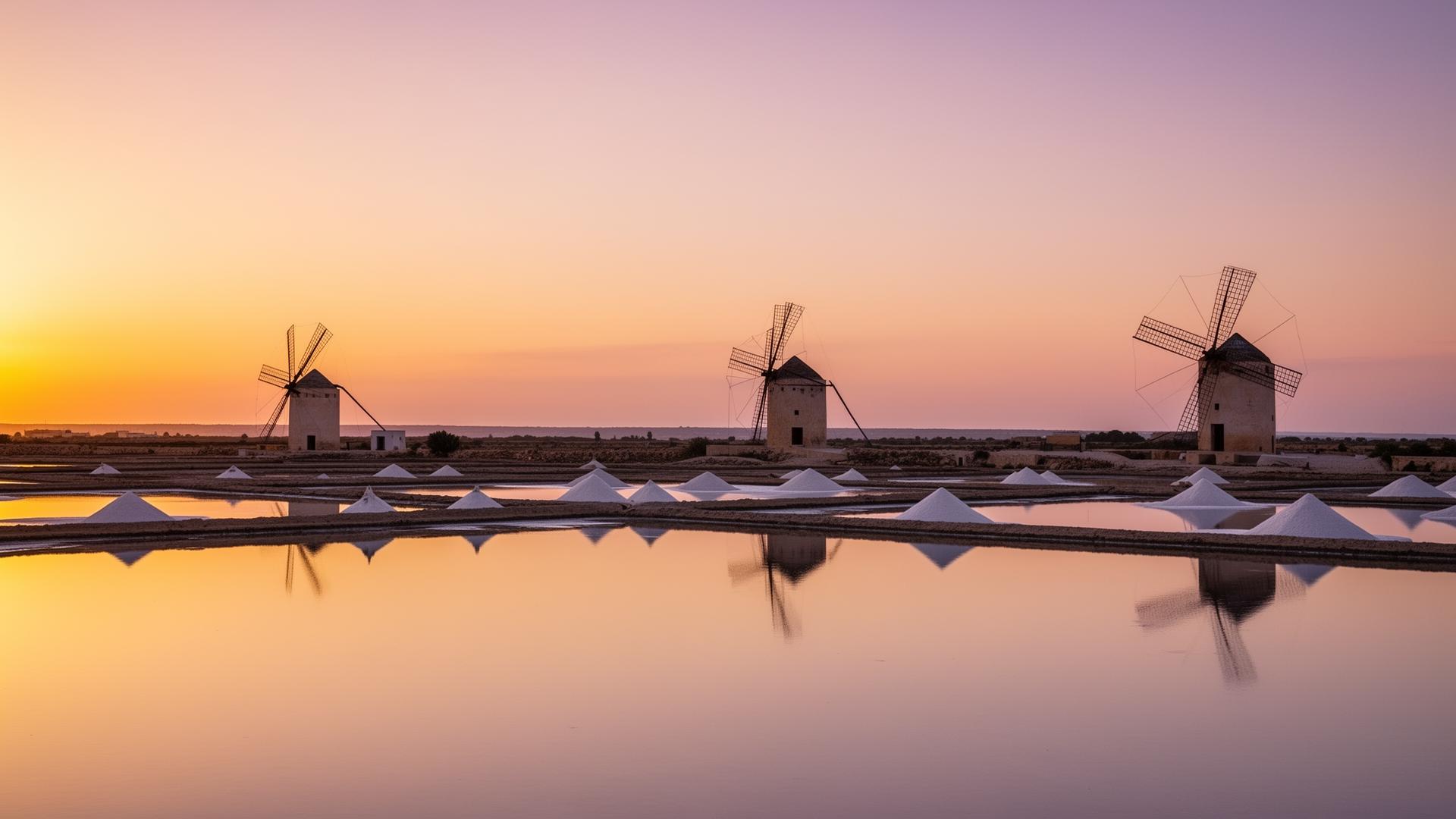 People dancing at golden hour in Sicily